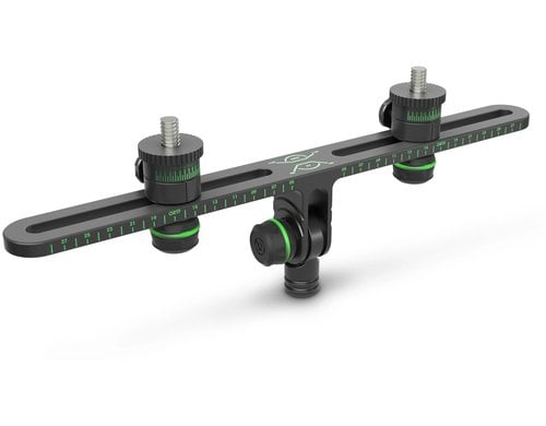 Gravity GMSSTB01PRO Stereo Mikrofonschiene 6-29 cm Abstand, 90° neigbar