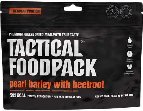TFP Perlgraupen mit Roter Bete Netto-Gewicht: 110g Zubereitet: 410g
