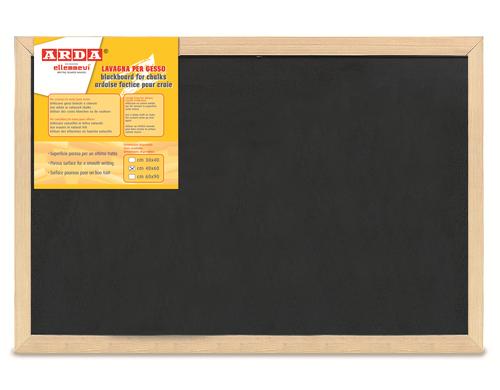ARDA Blackboard 40x60cm Kunststoff-Kreidetafel mit Holzrahmen