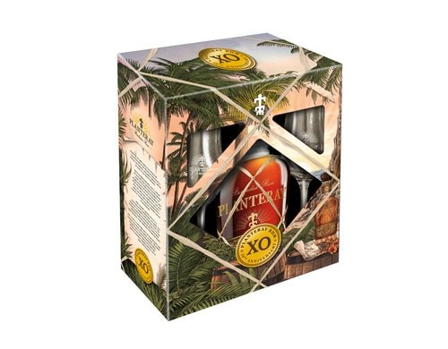 Planteray XO 20th Anniversary Extra Old 0.7l + 2 Gläser