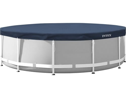 3,66m x 20cm runde Allwetter-Deluxe PoolabdeckungDunkelblau