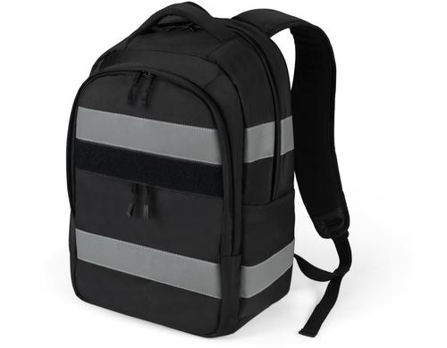 DICOTA Rucksack Reflective 25L P20471-03 schwarz, 15.6, 600D rPET