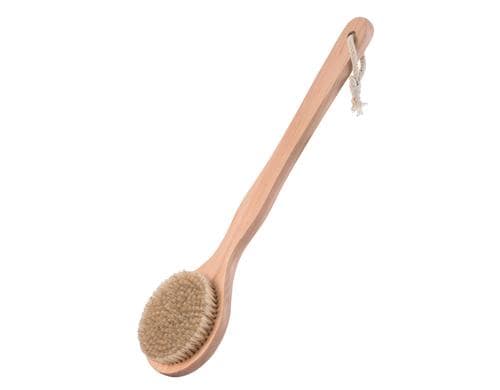 MSV Körperbürste mt langem Stiel Holz, 3.5x10.5x41 cm (HxBxL)