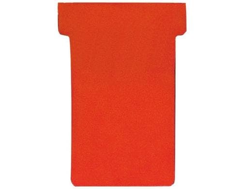 FRANKEN T-Karten Grösse 2, 100 Stück, rot 250 Stk. statische Haftung