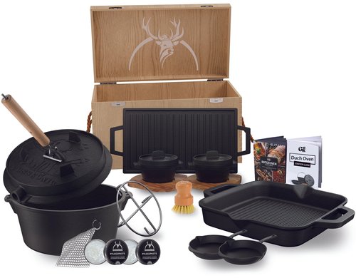 Eingebrannter Holz-Set 16-teilig