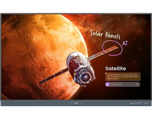 Benq RP8605 LED Interaktiv-Board 86 Touch Display, Ultra HD, 450cd/m2,18/7