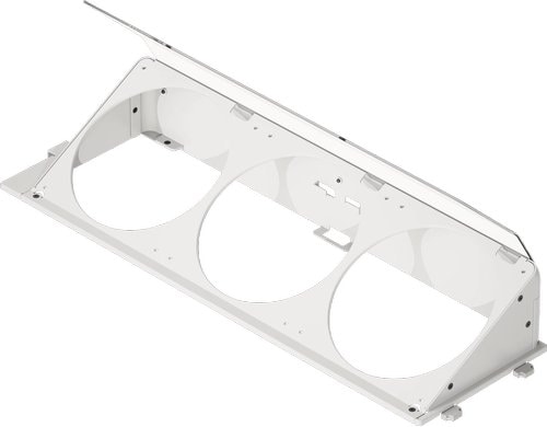 Havn Angled Bottom Fan Bracket Weiss