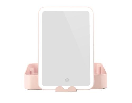 Ailoria LED Make-up Spiegel BELLE rose inkl. Beauty Case