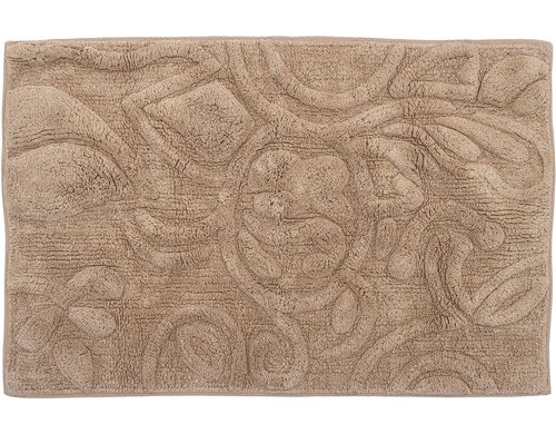 Bloomingville Sestu Badematte Braun Baumwolle, L75xB50cm