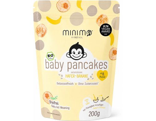 minimo Baby Pancakes 200g Hafer Banane