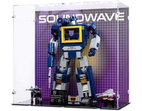 10358 Transformers: Soundwave mit schwarzem Boden