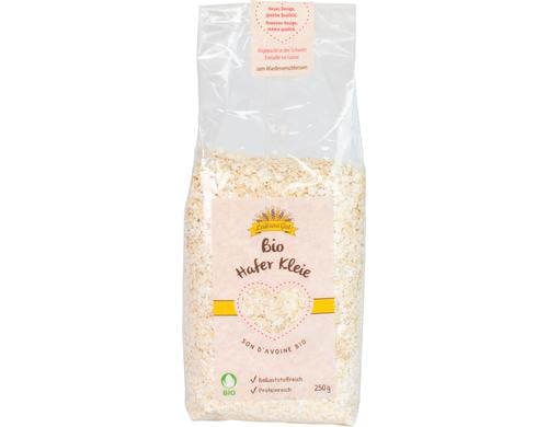 Hafer Kleie ausgewalzt BIO Knospe Import 250 g