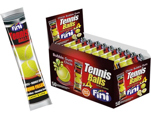 Fini Gum Tennis Balls 50 Stück