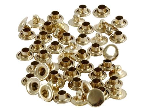 Creativ Company Nieten gold 50 Stück, 7 mm