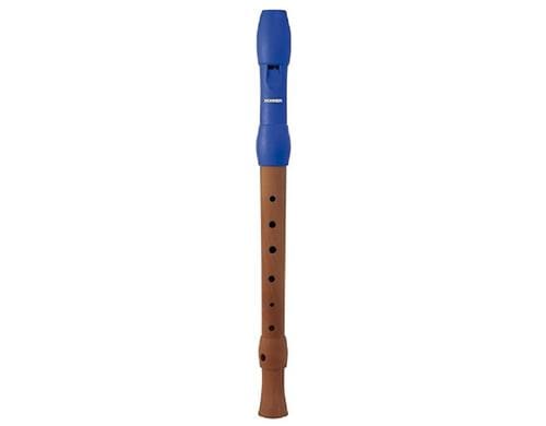 Hohner Alegra Line Blockflöte 2-teilig,  Deutsches System, Blau