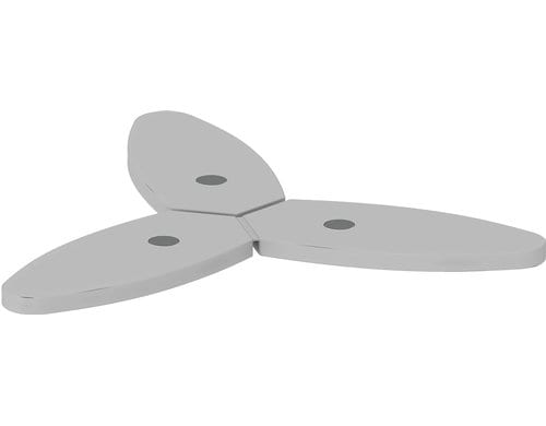 BergHOFF, Magnetischer Untersetzer Leo Bala 24cm, Magnetisch, Zusammenklappbar, Silikon
