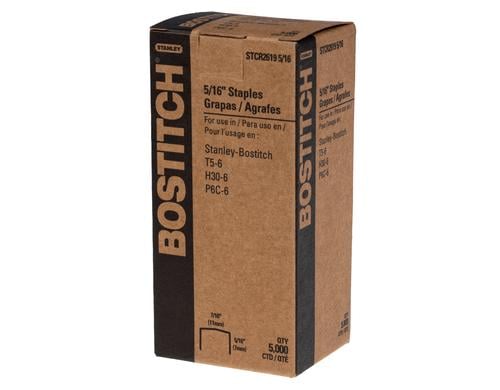 Bostitch Heftklammern STCR26191/4 8 mm, 5000 Stück