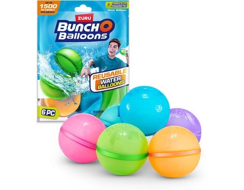 Bunch O Balloons 6er Wasserballoons Series 2 / Assortiert