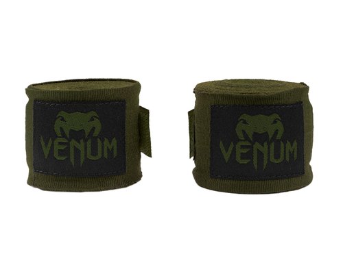 Venum Kontact Boxing Hand Wraps 4m Khaki/Black ,Länge 4m