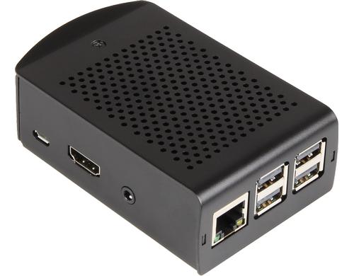 JOY-IT Aluminium Gehäuse, Vesa für Raspberry Pi B+, 2B, 3, 3B+