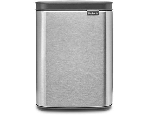 Brabantia Kosmetikeimer Bo Waste Bin 4 Liter, Matt Steel Fingerprint Proof