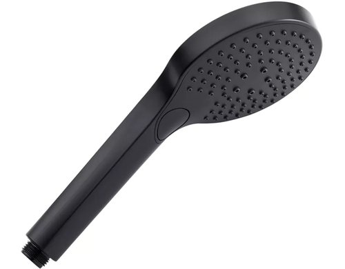 Diaqua Duschbrause Tabit schwarz matt, 1/2