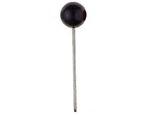 Alco Landkartennadeln schwarz, 100 Stk