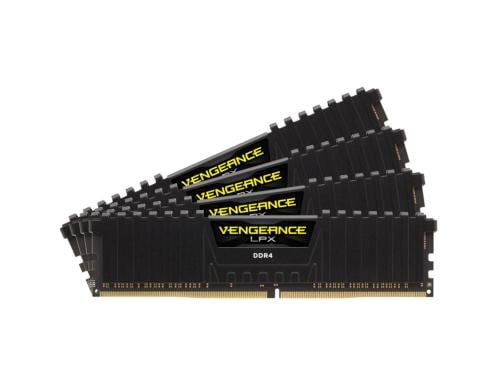 Corsair DDR4 Vengeance LPX Black 128GB 4Kit 4x 32GB, 3200MHz,CL16-20-20-38,1.35V,288Pin