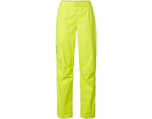 Vaude Drop II, Gr. 38, neon yellow Veloregenhose, Damen