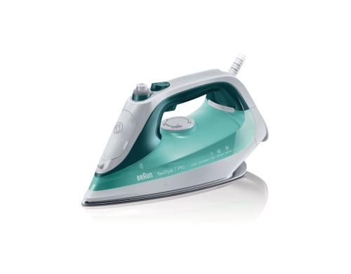 Braun Dampfbügeleisen TexStyle 7 SI7042GR Dampfausgabe 0-50g/min, 300ml Wassertank