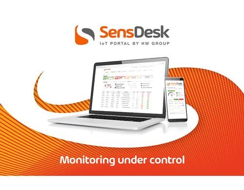 HW group SensDesk.com 10D Log 10 Geräte, 365 Tage Log, 75 Alarme