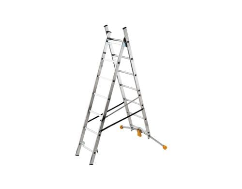 HAILO 2x7 Sprossen Kombileiter 2x7 HobbyLOT