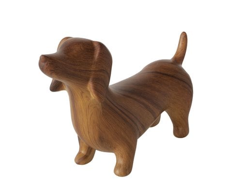 Boltze Figur Hund Wilhelmy 1 Stück, Keramik