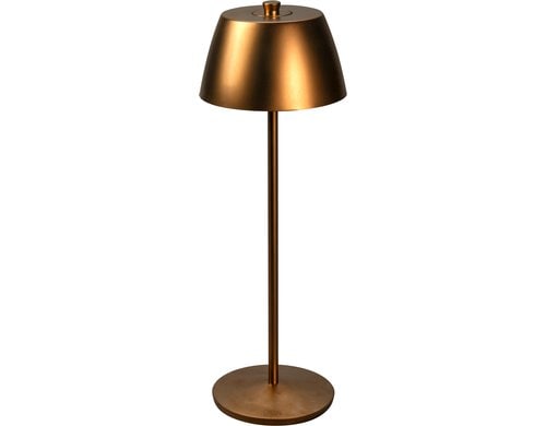 Konstsmide Éze USB-Tischleuchte Kupfer Matt LED 2200/3000K, Dimmbar / IP54