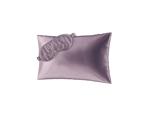Ailoria BEAUTY SLEEP (40x60cm) Lavender 1x Silk pillow case, 1x Sleeping mask