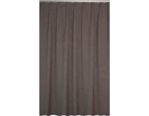 Hubatka Dekovorhang Quirin, 140x240 cm Anthrazit, 100% Polyester, Waschbar 30 °C