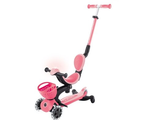Globber GO UP Baby Lights 360° Pastel Pink