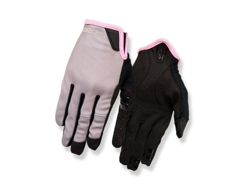 Giro La DND Glove, S, cloud grey Damen, Velohandschuh lang