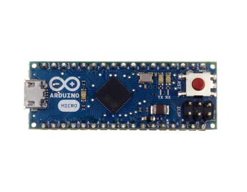 Arduino Micro: Multifunktionales Board ATmega32u4 16Mhz, USB,SPI,ICSP,I²C,UART