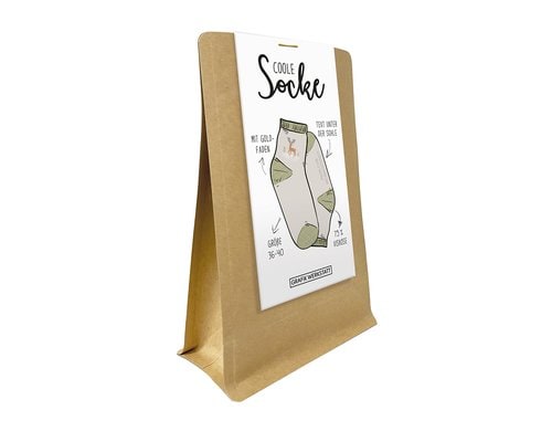 Grafik Werkstatt Coole Socke Fröhliche Weihnachtszeit, Grösse 36 - 40