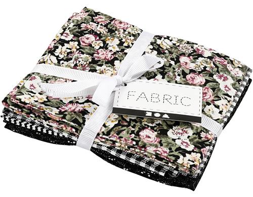 Creativ Company Stoffpaket Patchwork 45 x 55 cm, 10 g/qm, 4 Stück