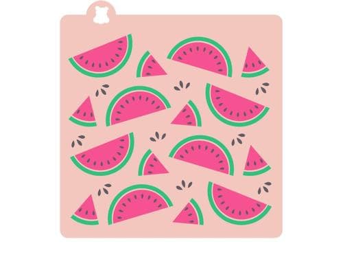 Cut my Cookies Schablone Wassermelone 14 cm x 14 cm, Mylar
