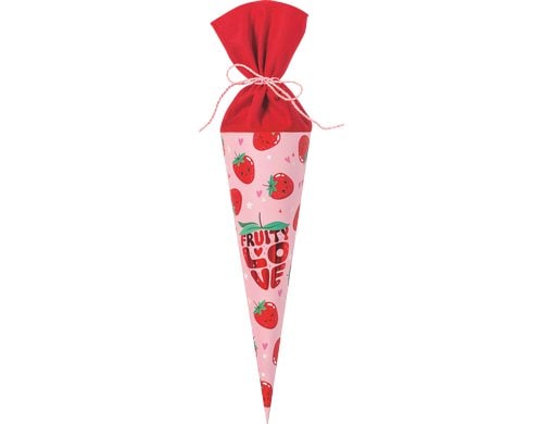 Brunnen Schultüte 35 cm, Fruity Love