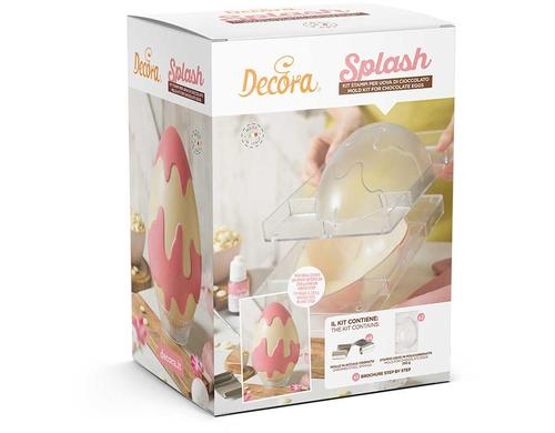Decora Schokoform Splash Eierform 50 g - Hohlraum 135 x 205 x 75 h mm