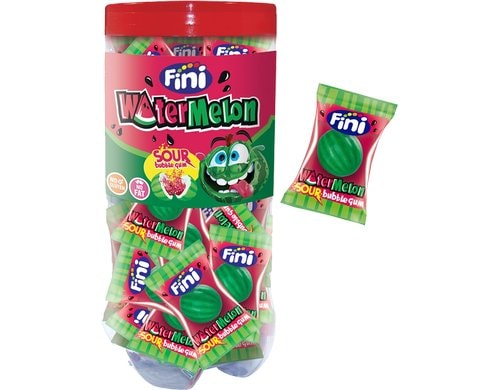 Fini Gum Watermelon sour Dose 50 Stück