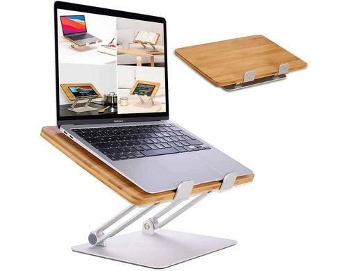 Hennez Laptopständer Linus Bambus