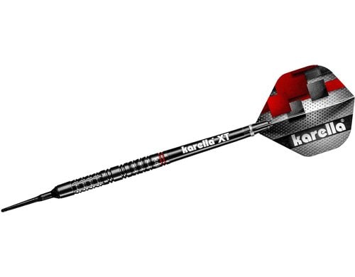Karella Softdart SuperDrive 18g 3 Stück, schwarz, 90% Tungsten