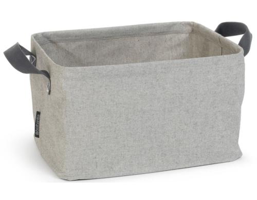 Brabantia faltbarer Wäschekorb Inhalt 35 Liter, grau