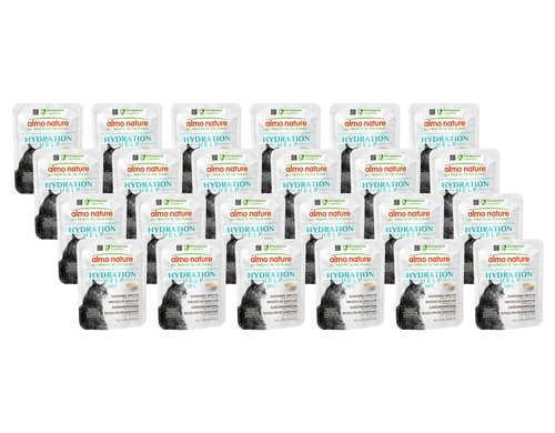 Almo Nature  Hydration Help HFC Sard.KT & Brühe, 24x50g