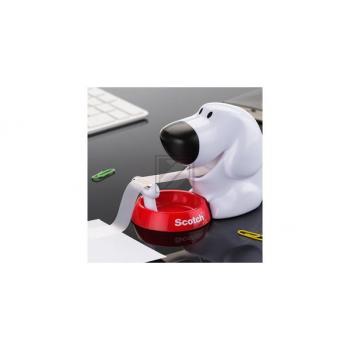 3M Scotch Pultabroller Hund  inkl.1 Rolle Klebeband Magic 19 mm x 8.9 m